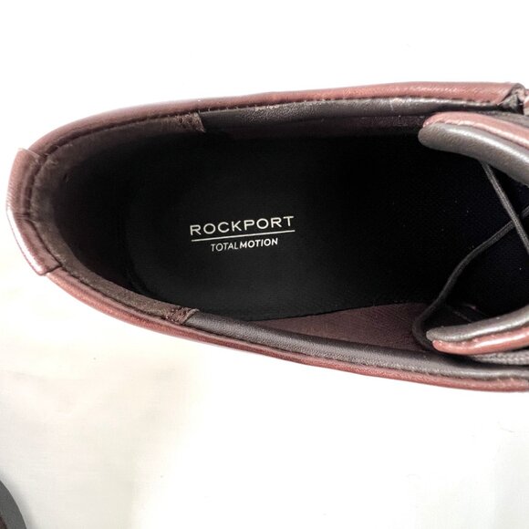 Rockport Total Motion Amalfi Plain Toe, Dark Brown Shoes, Size 11, EC - Picture 7 of 14